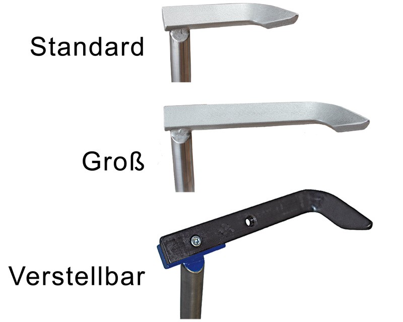 HAGER Handauflagenoberteil, Standard, Schaft Ø 25,4 mm (1")