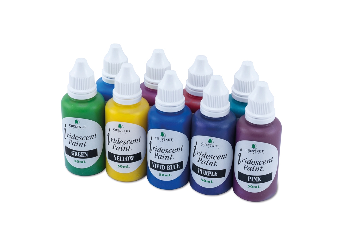 CHESTNUT Iridescent Paint Sample MINI-SET