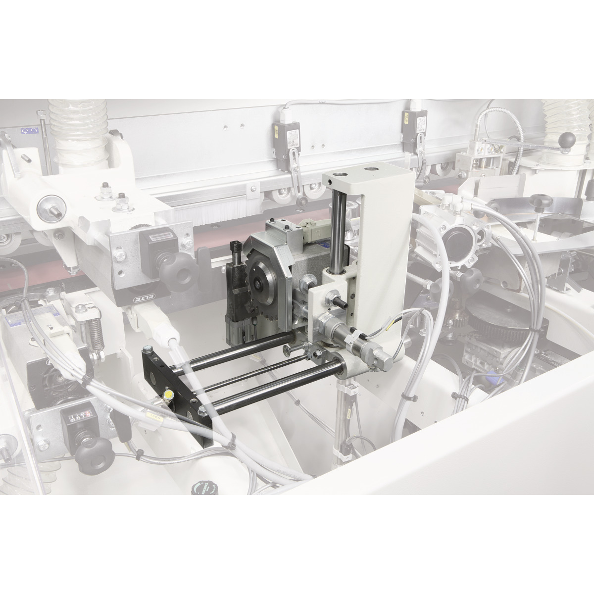 Holzkraft Bündig-Kappaggregat mit Säge und Eckenrunden-Funktion