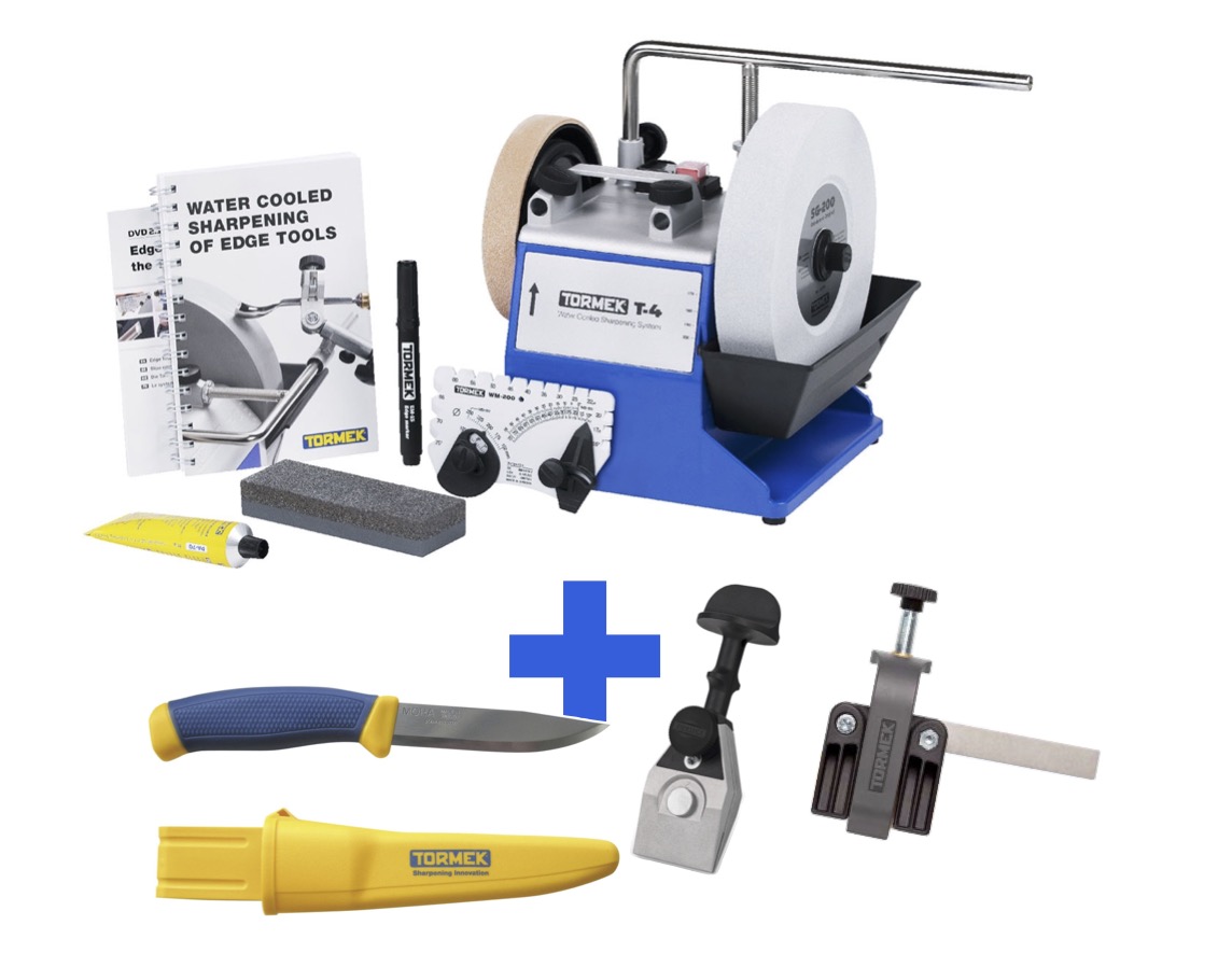 TORMEK Nassschleifmaschine T-4 Messer Edition