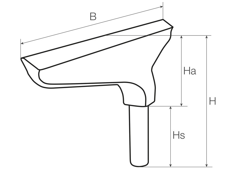 DRECHSELMEISTER Handauflage 150 / 25,4 mm