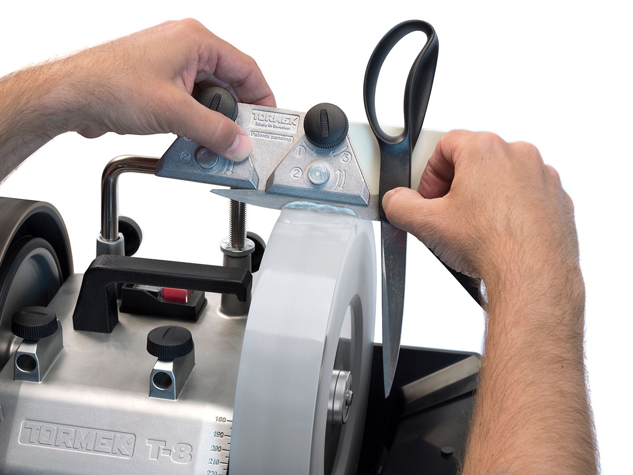 TORMEK Vorrichtung für Scheren