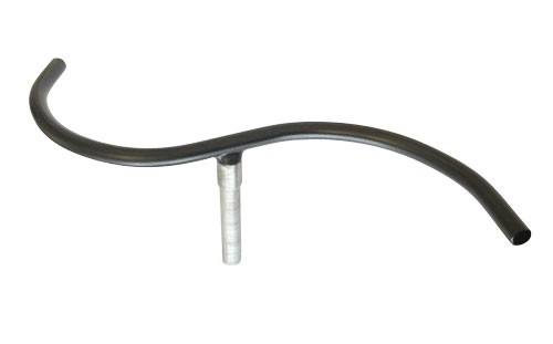 DRECHSELMEISTER Handauflage ZWEIFACH GEBOGEN, Schaft Ø 25,4 mm