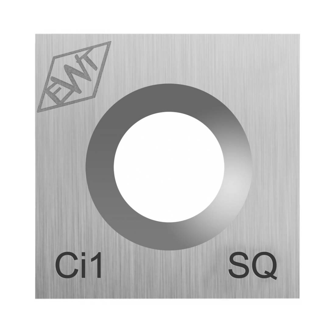 EASY WOOD TOOLS Ersatzschneide eckig/gerade 15 mm - mit geraden Schneiden Ci1-SQ | Karbid