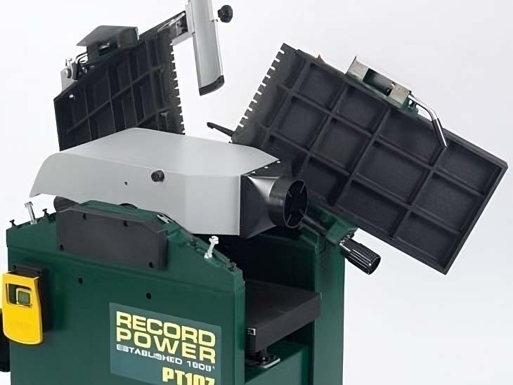 RECORD POWER PT107-HB mit 4-fach Spiralmesser-Hobelwelle