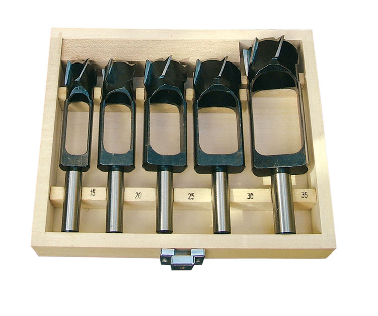 ENT Zapfenschneider SET 5-teilig | in Holzkassette |