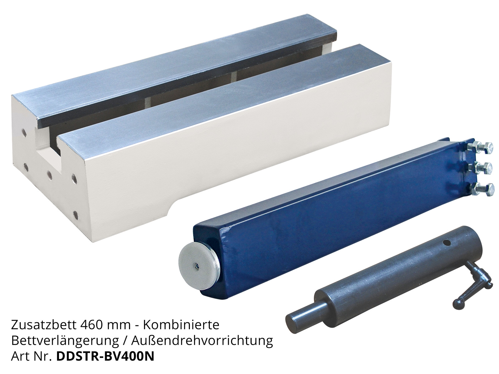 Kombinierte Bettverlängerung / Außendrehvorrichtung