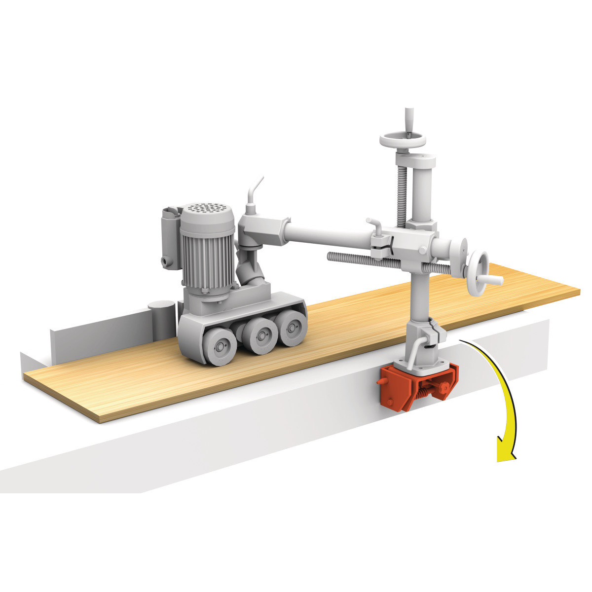 Holzkraft Wegklappvorrichtung für VSA 2032
