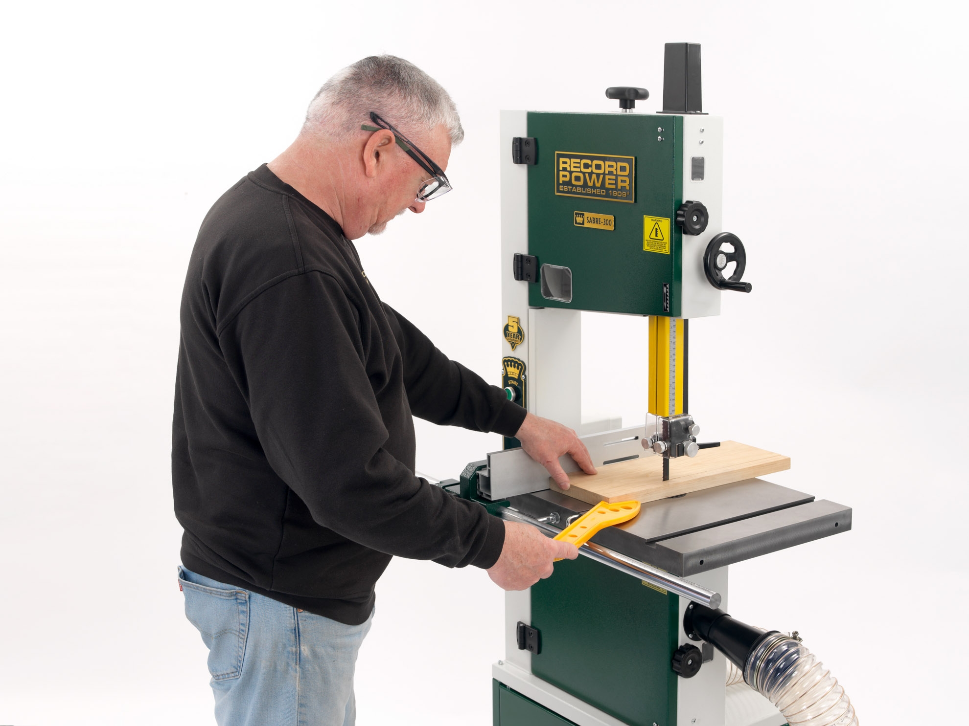 RECORD POWER Bandsäge SABRE 300 Aktionsset