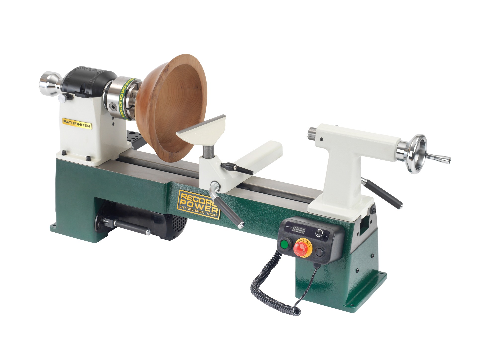 RECORD POWER PATHFINDER Tischdrechselbank - Aktions-Set