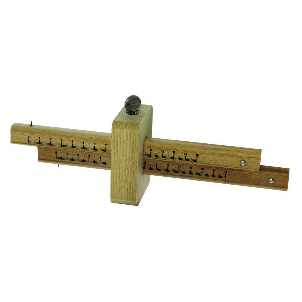 STUBAI Streichmaß doppelt