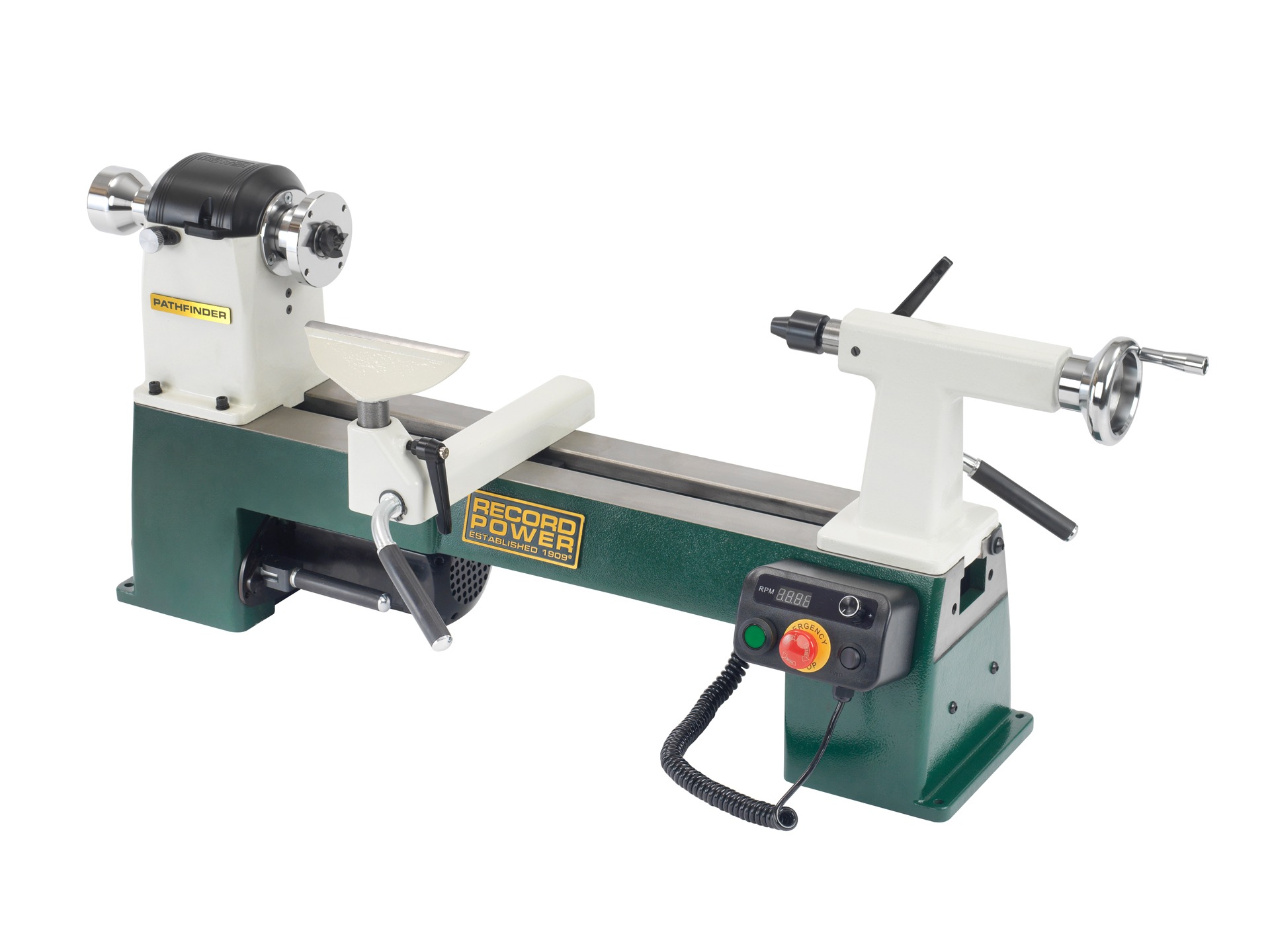 RECORD POWER PATHFINDER Tischdrechselbank - Aktions-Set
