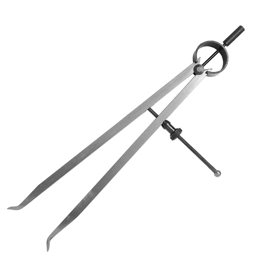 Federinnentaster mit Schnellspannmutter, 150 mm