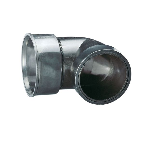 Bogen-Schnellkupplung für Haubenanschluß