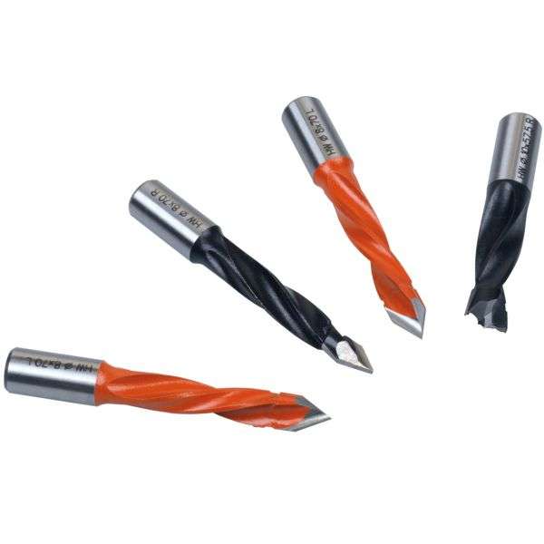 HW-Dübelbohrer für Sacklochbohrungen mit 6mm