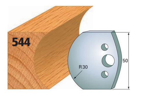 Abweiser, B= 50 mm (1 Paar) Nr. 544