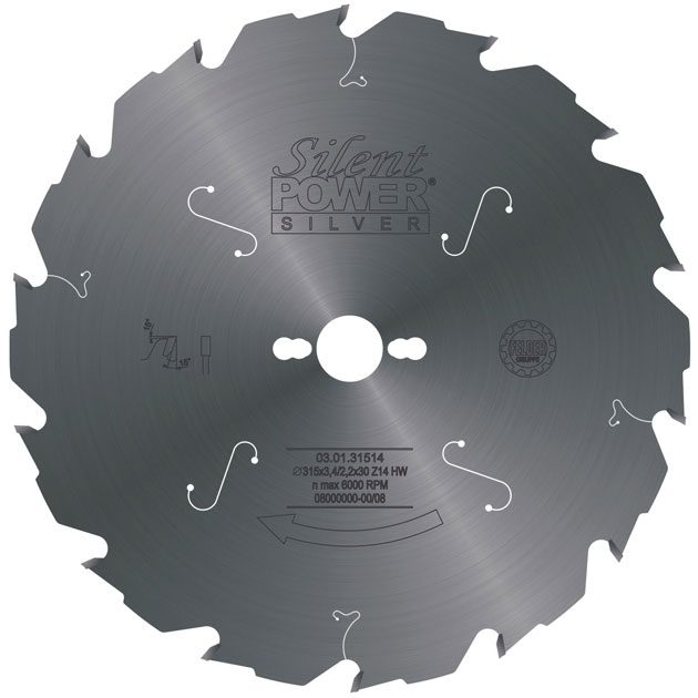 HW-Rohzuschnitt Sägeblatt D=350mm