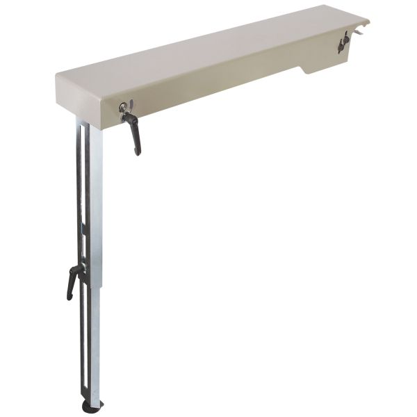 Tischverlängerung 800 x 150 mm mit Abstützfuß