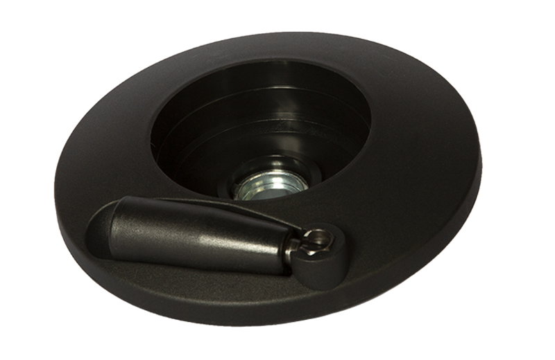 Systemhandrad D=170 mm mit Umlegegriff
