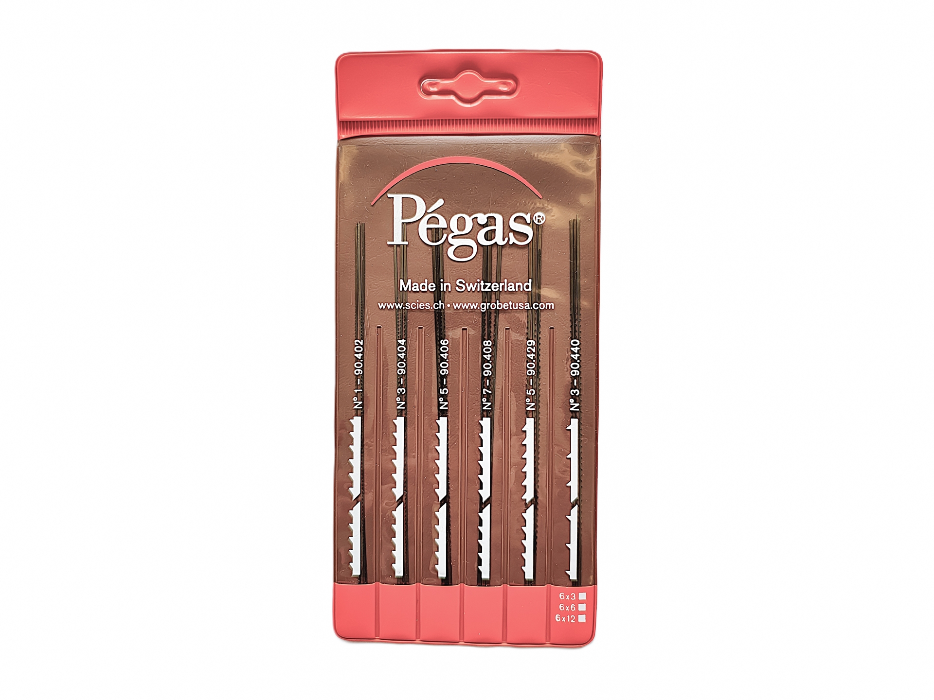 PEGAS Laubsägeblätter SET WOOD 2