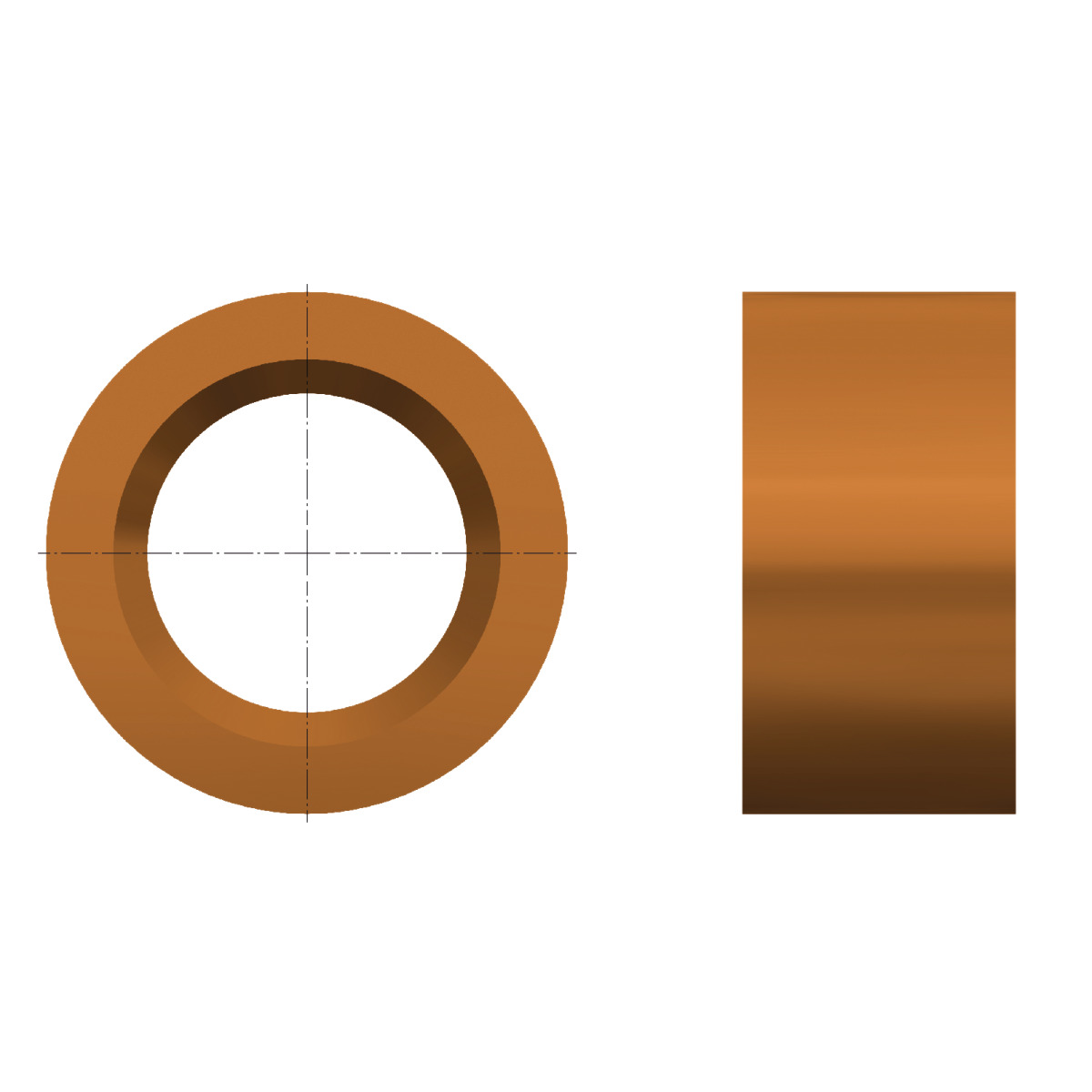 Holzkraft Vorschubrolle ohne Felge Ø 120 mm, Breite 60 mm ohne Felge