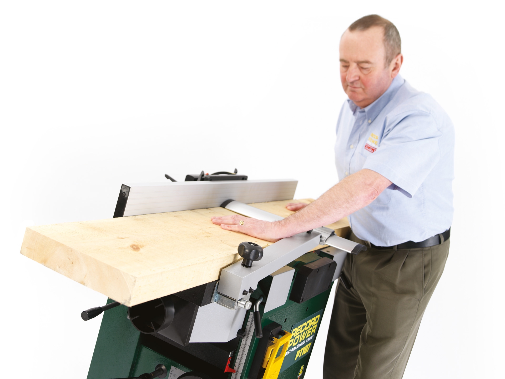 RECORD POWER Abricht-Dickenhobelmaschine PT107