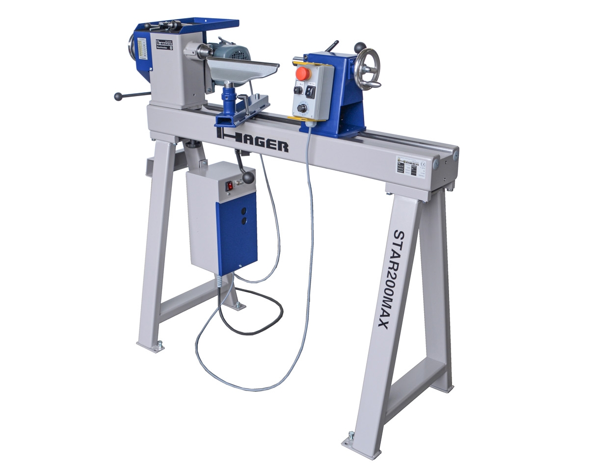 HAGER STAR200MAX Drechselmaschine