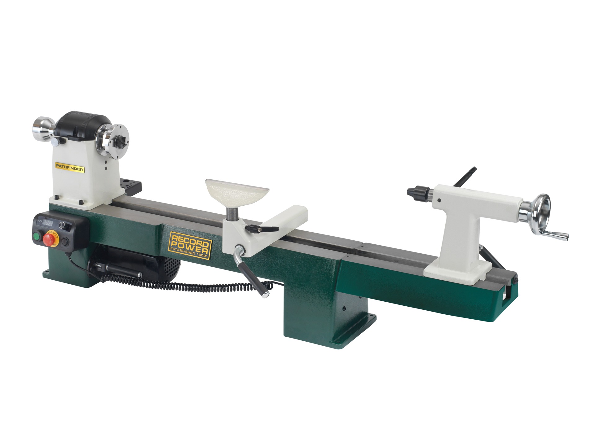 RECORD POWER PATHFINDER Tischdrechselbank - Aktions-Set