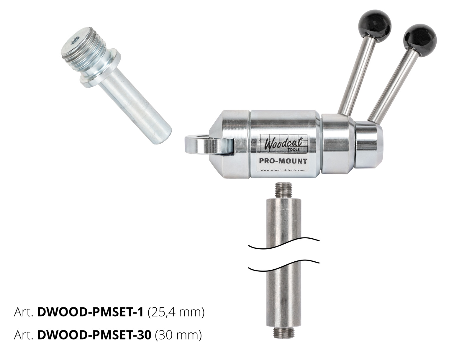 WOODCUT Spannvorrichtung PRO-MOUNT M33 SET 30 mm
