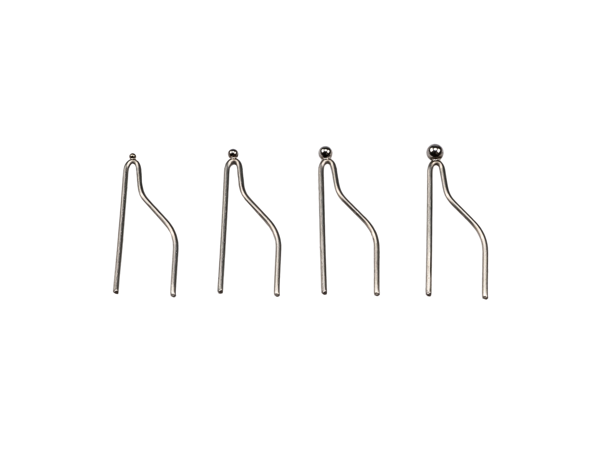 Peter Child Brennschleifen SET kugelförmig 4-teilig | Ø 0,8, 1,2, 1,6, 2 mm
