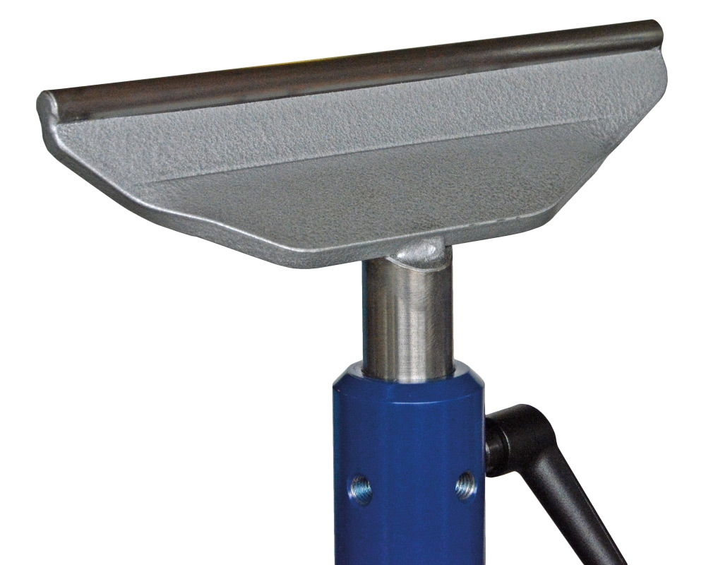 HAGER Handauflage mit gehärteter Auflagewelle, 500 mm, Schaft Ø 25,4 mm (1")