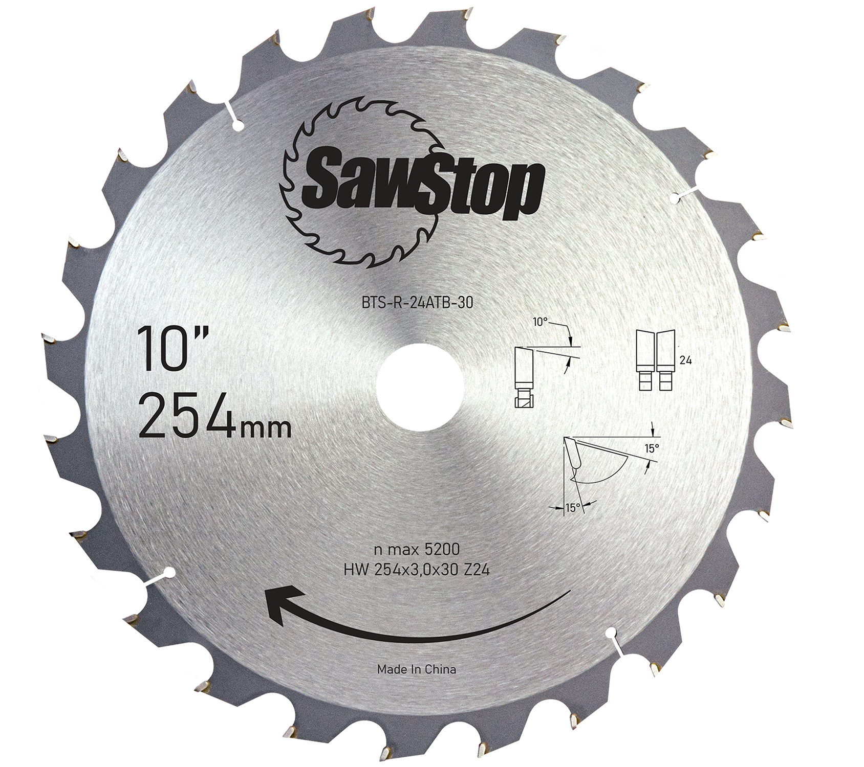 SawStop 24 Zahn Sägeblatt
