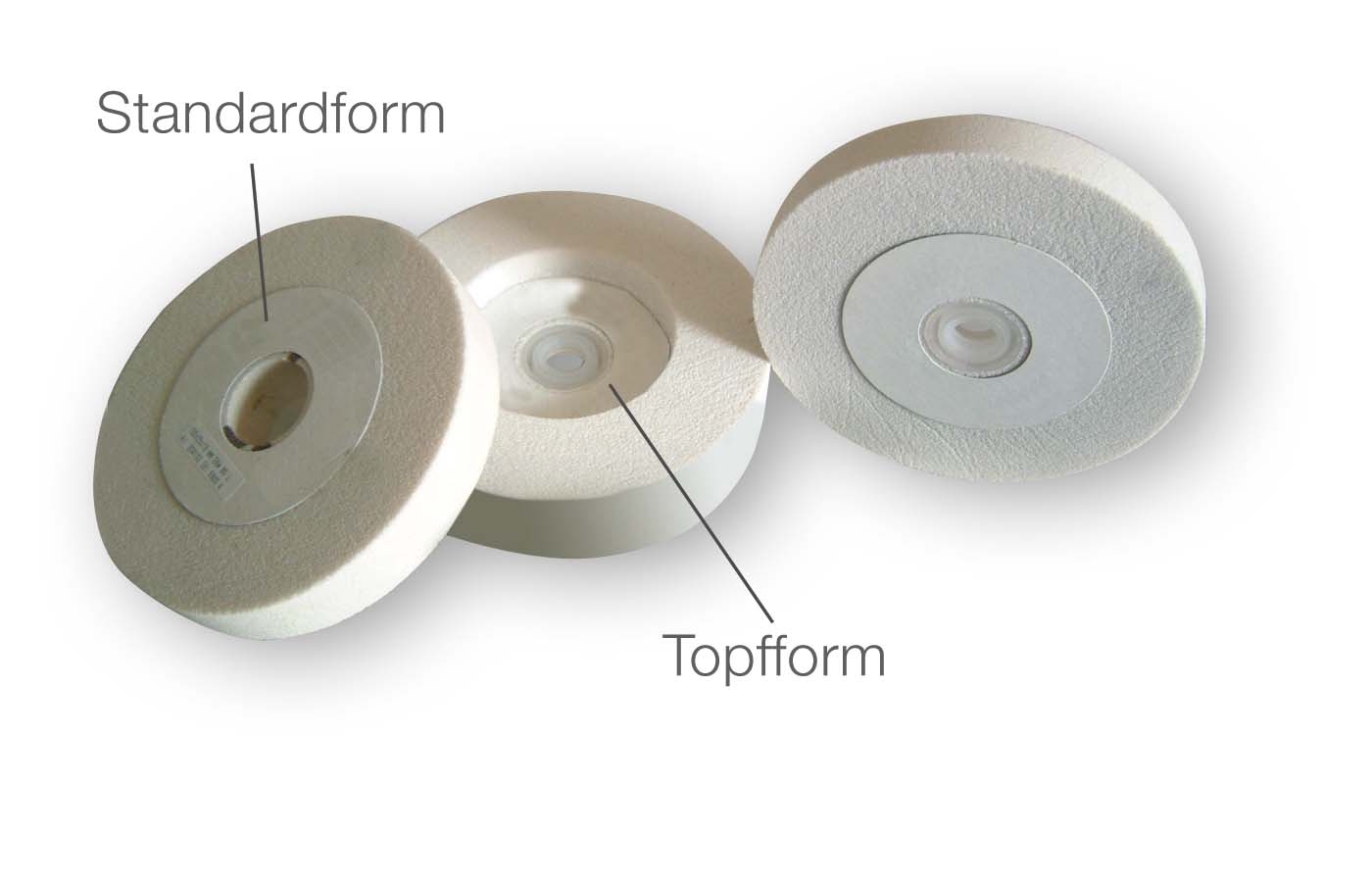 Edelkorundscheibe K60 Standard Ø 175 mm | B 40 mm