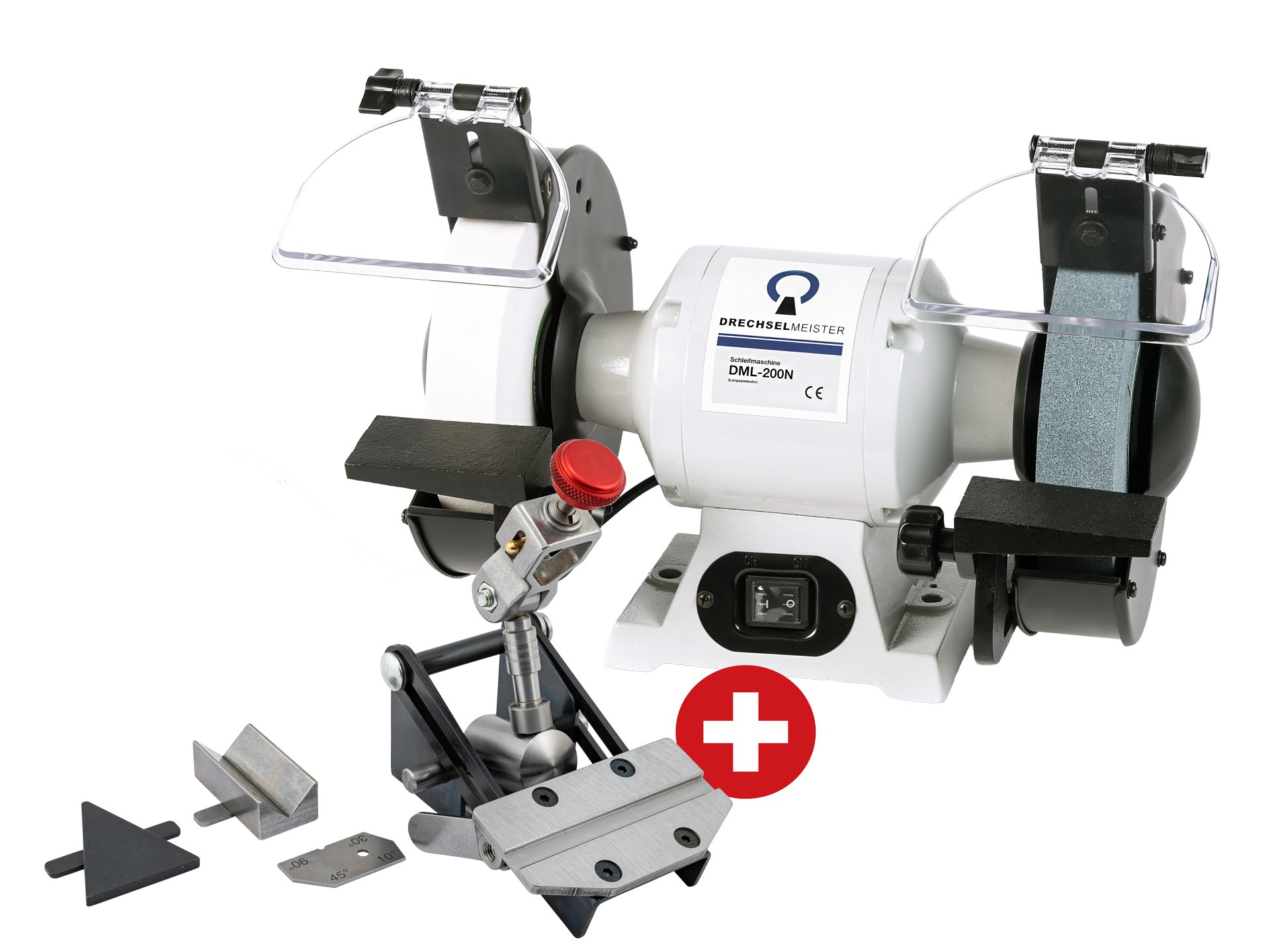 DRECHSELMEISTER DML-200N Langsamläufer Werkzeugschärfsystem SET