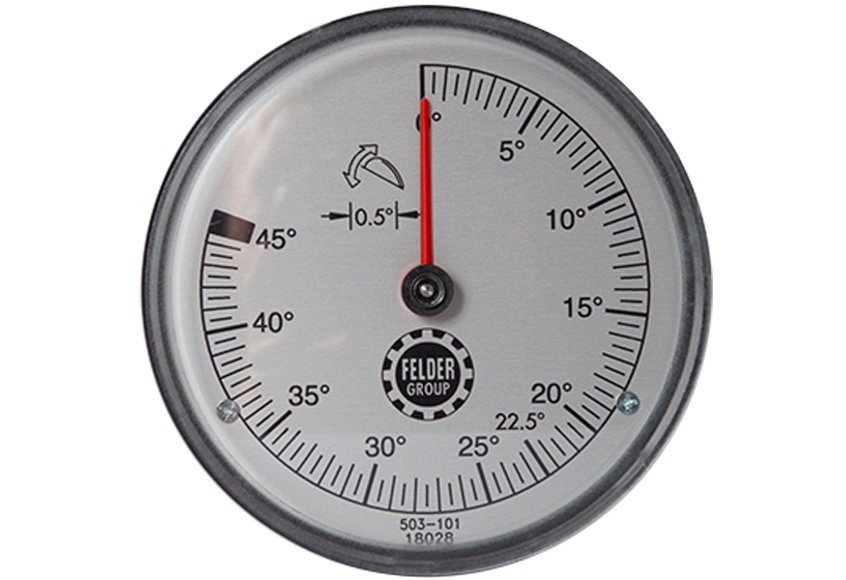 SET: Anzeigeuhr mit Systemhandrad