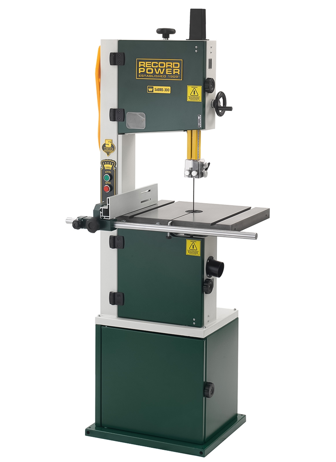 RECORD POWER Bandsäge SABRE 300 Aktionsset