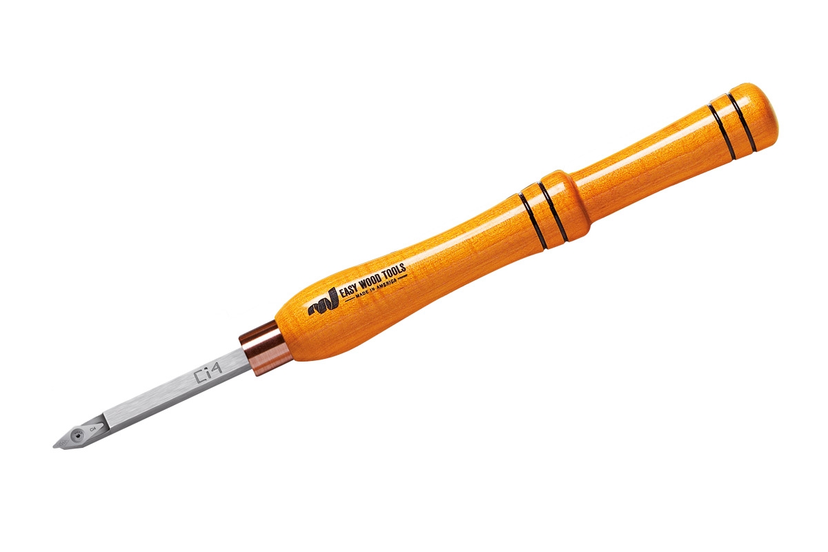 EASY WOOD TOOLS Schab-Werkzeug Mini EASY DETAILER spitz