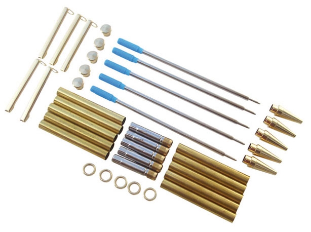 Kugelschreiber-Selbstbausatz CHROM | VPE 5 Stk.