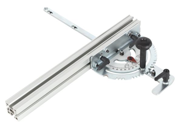 Gehrungsanschlag mit Gradraster