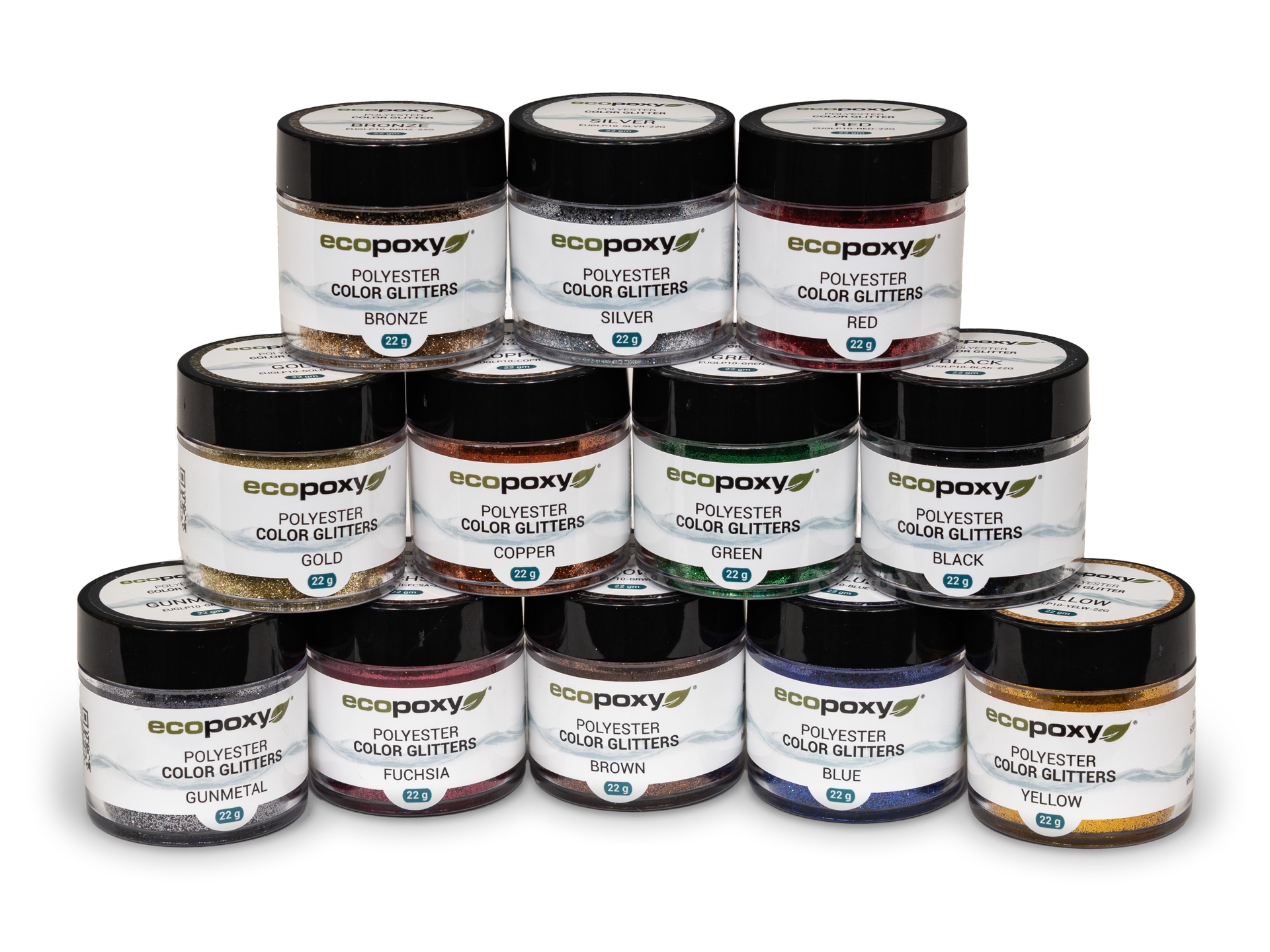 EcoPoxy Polyester Colour Glitter