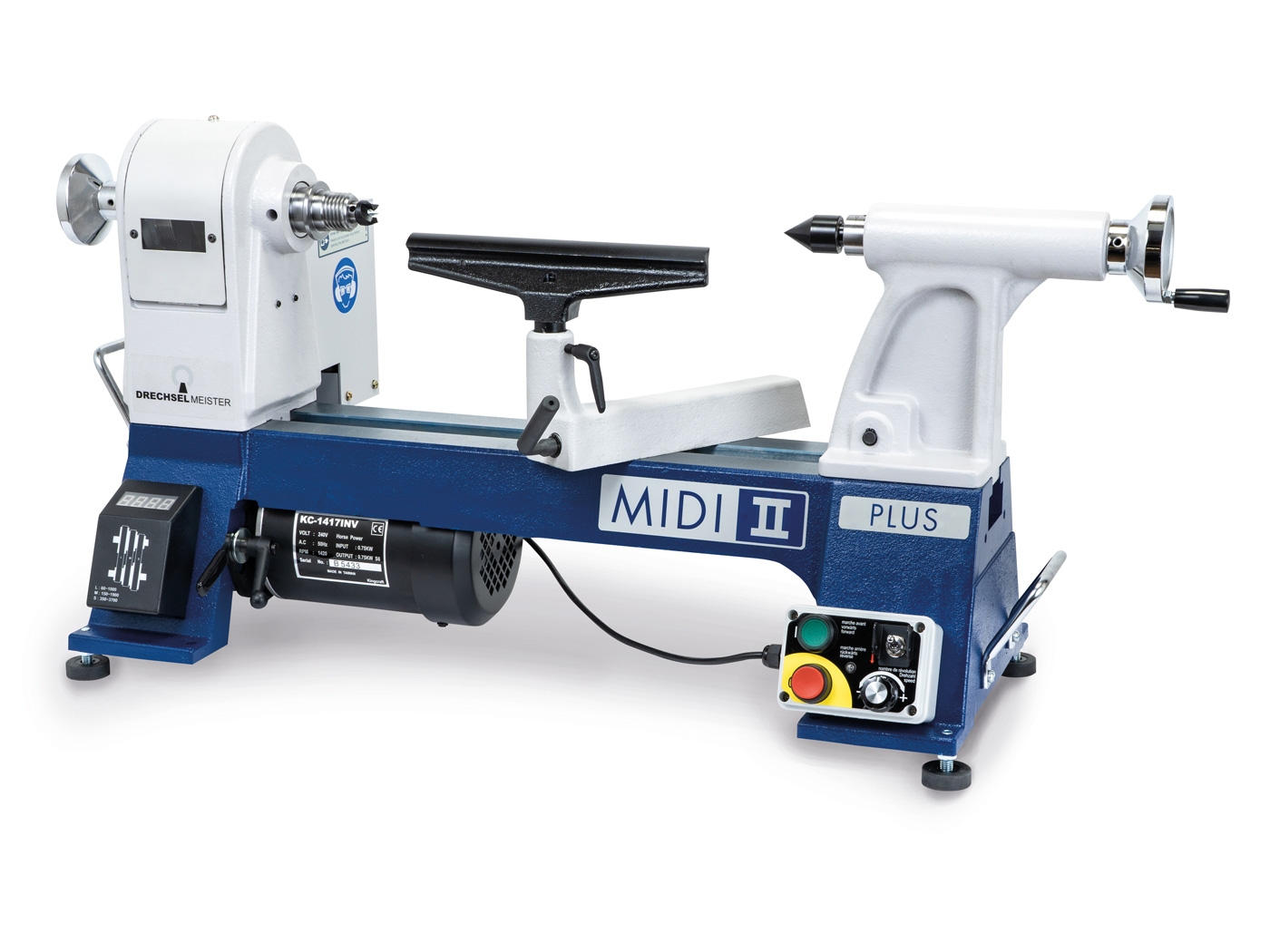 MIDI 2 PLUS Tischdrechselbank