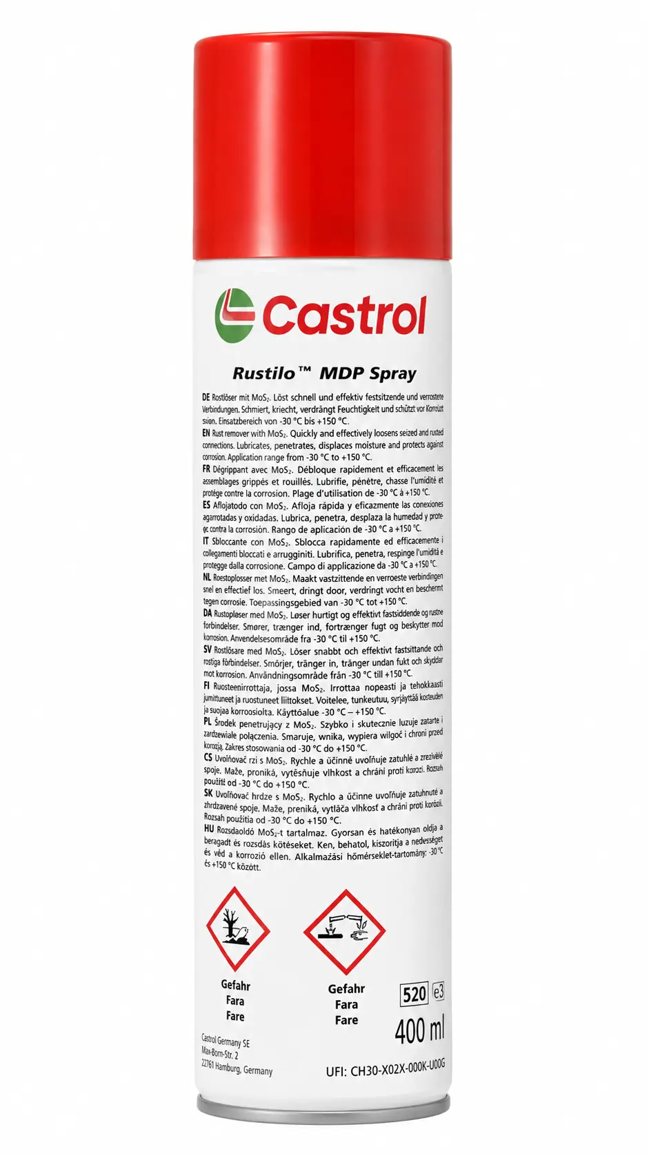 Castrol Rustilo WDP Spray 400ml