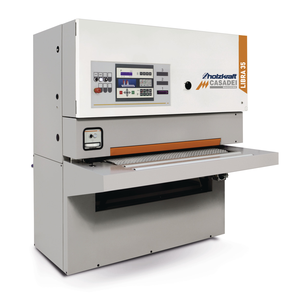 Holzkraft CASADEI Breitbandschleifmaschine LIBRA 35/2 RTC 110 Lagerausstattung CASADEI