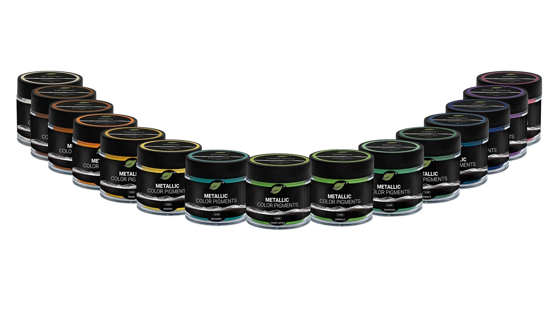 EcoPoxy Metallic-Pigmentfarben