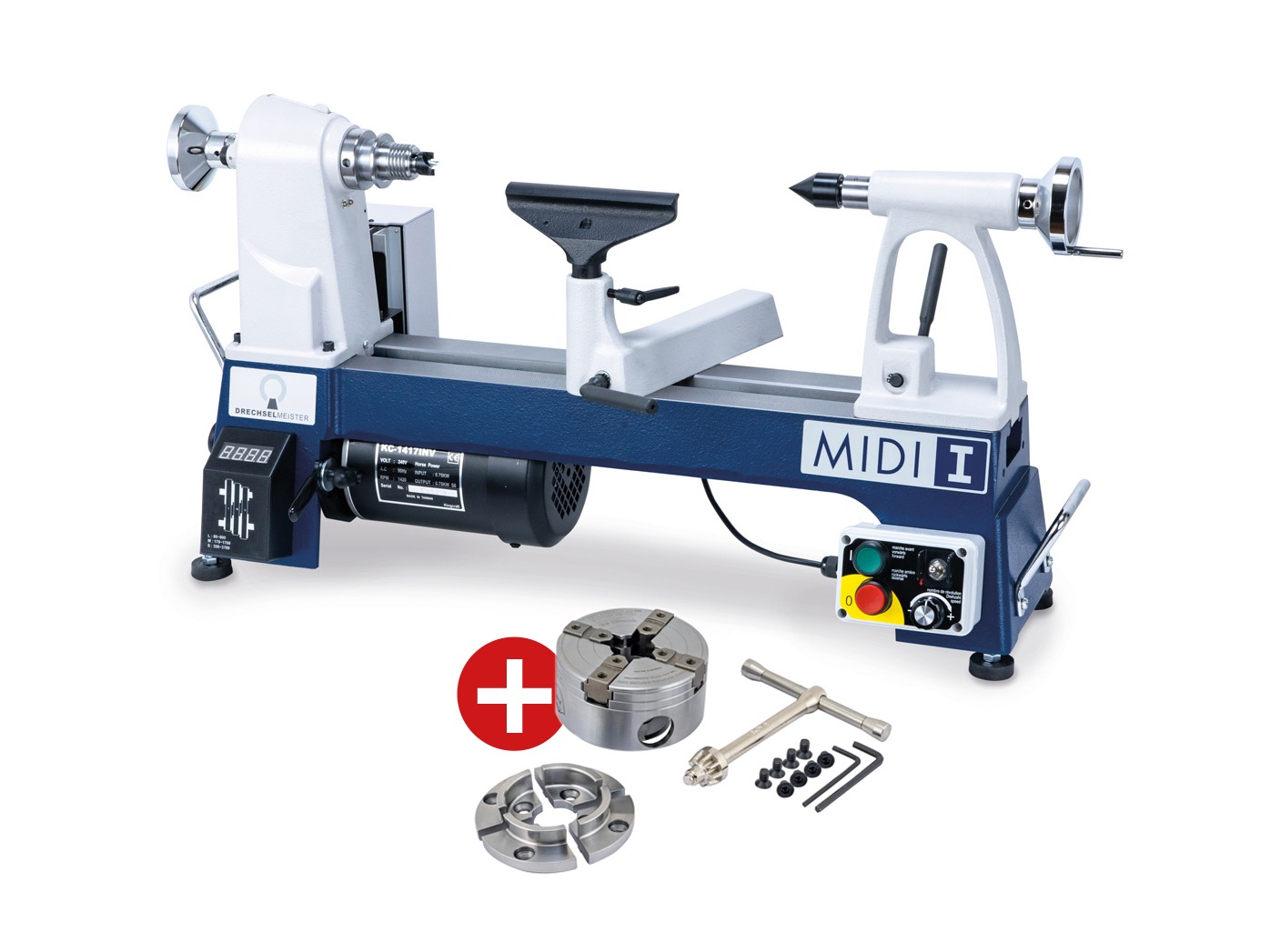 MIDI 1 Tischdrechselbank SET-Aktion