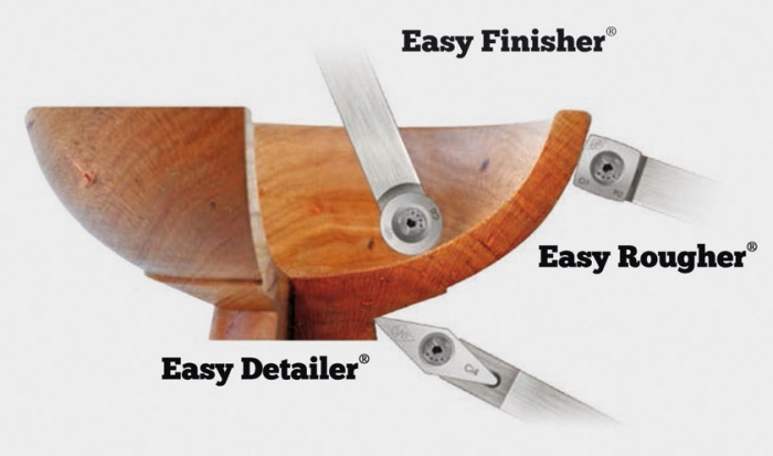 EASY WOOD TOOLS Standard EASY SET 3-teilig (ROUGHER, FINISHER und DETAILER)