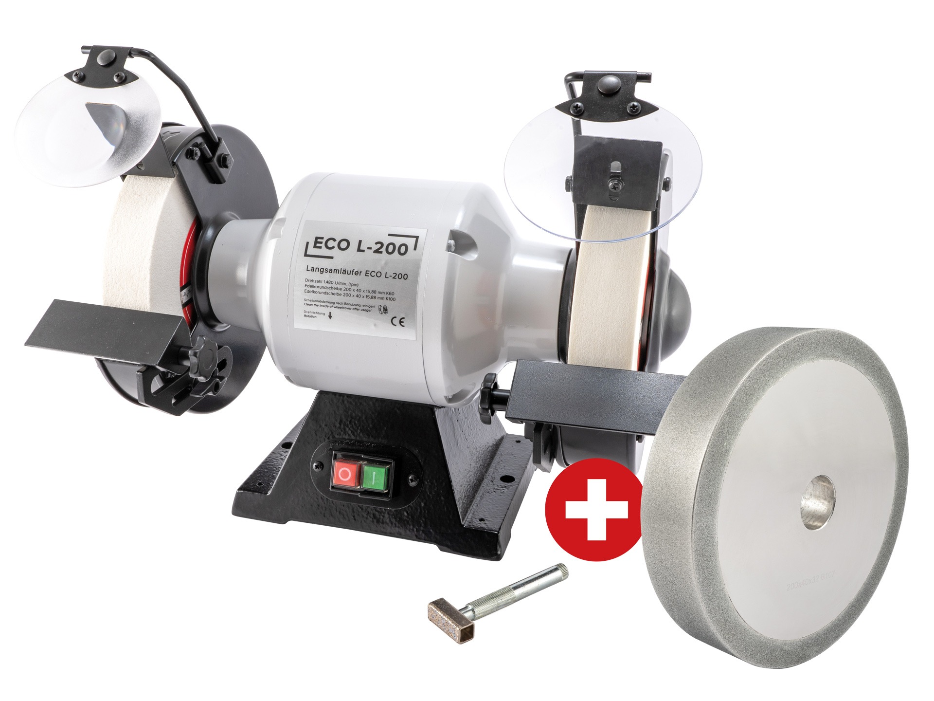 ECO L-200 Langsamläufer CBN +EK SET