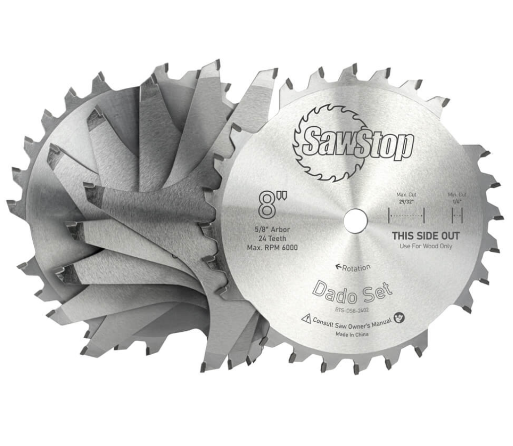 SawStop Dado Sägeblatt Set