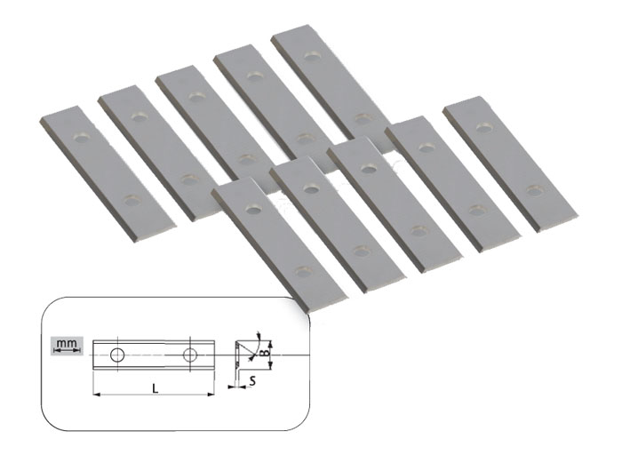 HW-Wendeplatte B= 50 x 12 x 1.5 mm  FW35°