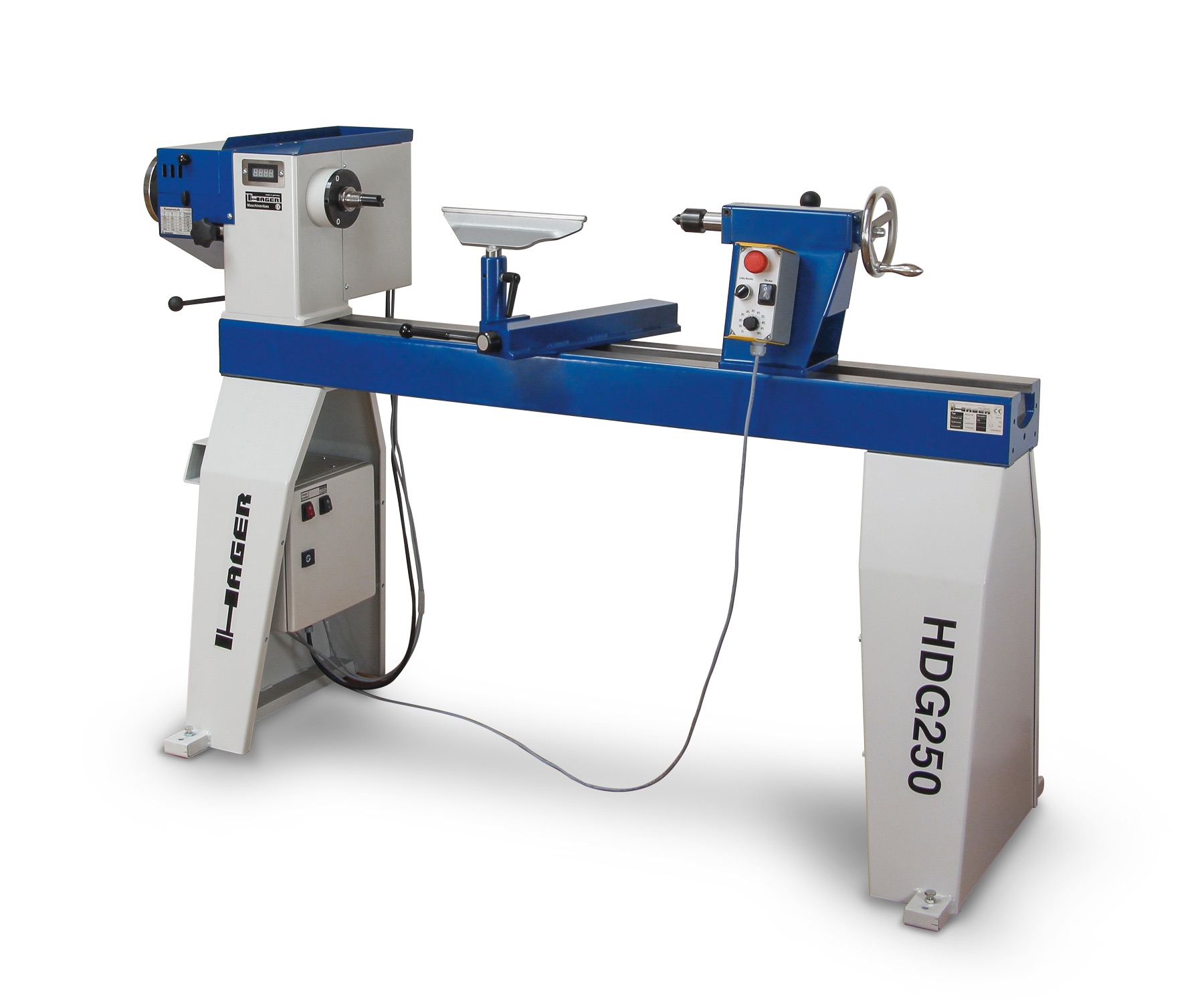 HAGER HDG250L Drechselmaschine